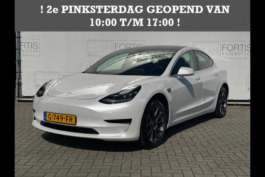 Tesla Model 3 Standard RWD Plus 60 kWh |NL AUTO | CAMERA | LEDER | PANO ! 2DE PINKSTERDAG GEOPEND VAN 10:00 UUR T/M 17:00 UUR