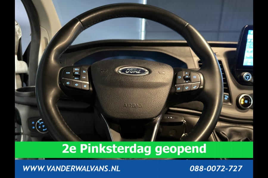 Ford Transit Custom 2.0 TDCI L2H1 Euro6 Airco | Camera | Navigatie | LED | Apple Carplay | Cruisecontrol Android Auto, Verwarmde voorruit, Parkeersensoren, Bijrijdersbank, 2670kg trekvermogen