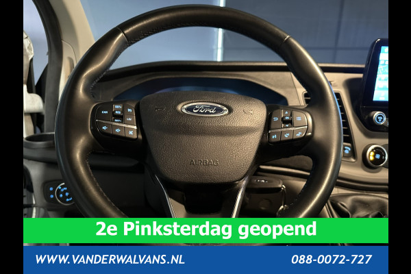 Ford Transit Custom 2.0 TDCI L2H1 Euro6 Airco | Camera | Navigatie | LED | Apple Carplay | Cruisecontrol Android Auto, Verwarmde voorruit, Parkeersensoren, Bijrijdersbank, 2670kg trekvermogen