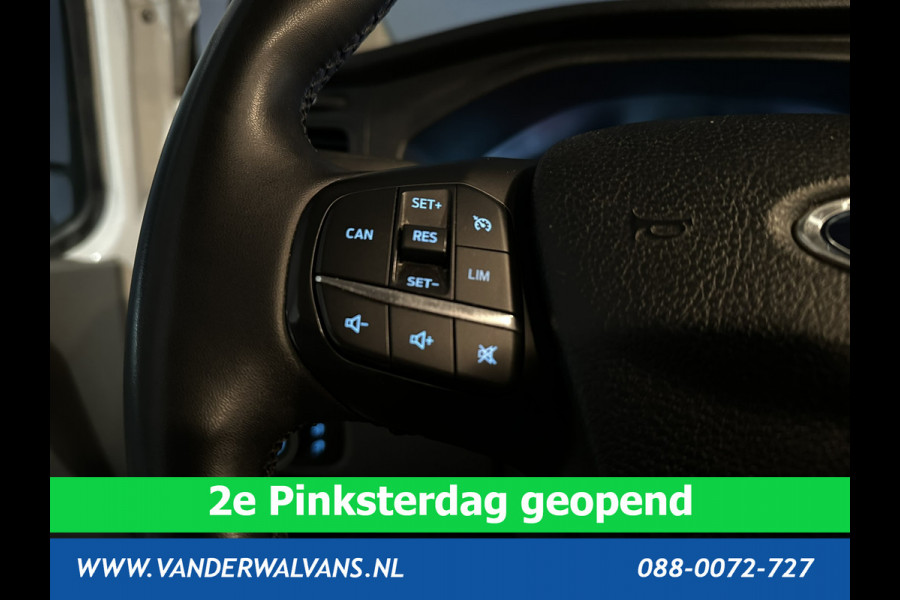 Ford Transit Custom 2.0 TDCI L2H1 Euro6 Airco | Camera | Navigatie | LED | Apple Carplay | Cruisecontrol Android Auto, Verwarmde voorruit, Parkeersensoren, Bijrijdersbank, 2670kg trekvermogen