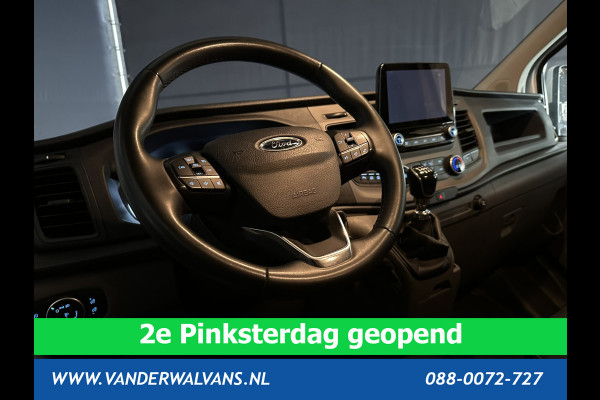 Ford Transit Custom 2.0 TDCI L2H1 Euro6 Airco | Camera | Navigatie | LED | Apple Carplay | Cruisecontrol Android Auto, Verwarmde voorruit, Parkeersensoren, Bijrijdersbank, 2670kg trekvermogen