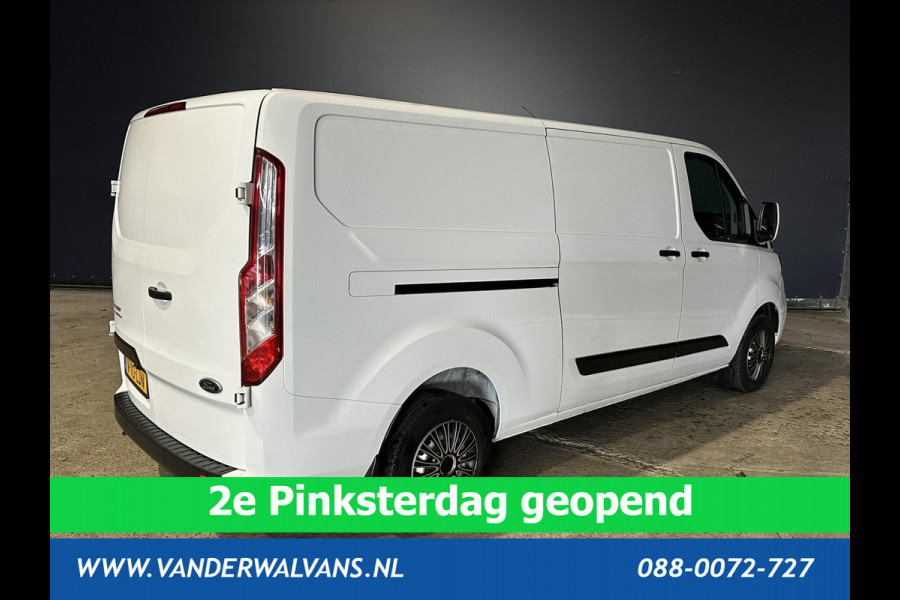 Ford Transit Custom 2.0 TDCI L2H1 Euro6 Airco | Camera | Navigatie | LED | Apple Carplay | Cruisecontrol Android Auto, Verwarmde voorruit, Parkeersensoren, Bijrijdersbank, 2670kg trekvermogen