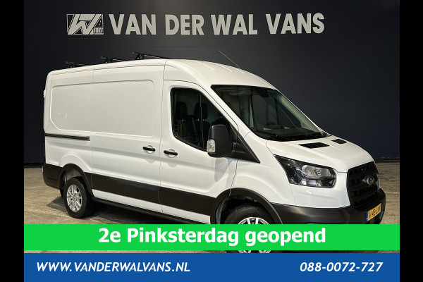 Ford Transit 2.0 TDCI L2H2 Euro6 Airco | Trekhaak | LM velgen | Verwarmde voorruit Dakdragers, Bijrijdersbank