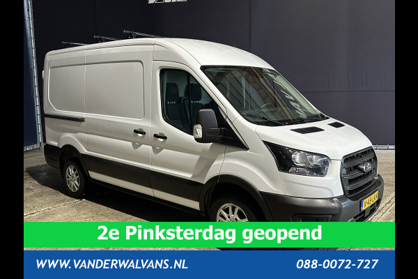 Ford Transit 2.0 TDCI L2H2 Euro6 Airco | Trekhaak | LM velgen | Verwarmde voorruit Dakdragers, Bijrijdersbank
