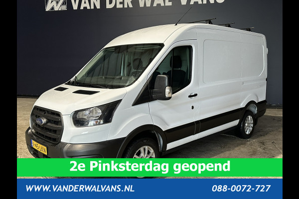 Ford Transit 2.0 TDCI L2H2 Euro6 Airco | Trekhaak | LM velgen | Verwarmde voorruit Dakdragers, Bijrijdersbank