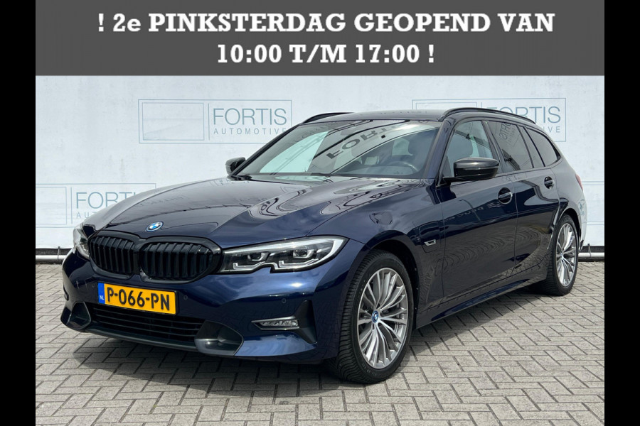 BMW 3 Serie Touring 320e Business Edition Plus NL AUTO | LEDER | STOELVERW | CARPLAY | ! 2DE PINKSTERDAG GEOPEND VAN 10:00 UUR T/M 17:00 UUR