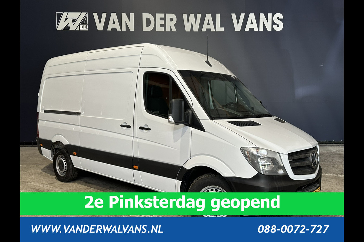 Mercedes-Benz Sprinter 316 CDI 163 pk L2H2 Euro6 Airco | Omvormer | Camera | 2800kg Trekhaak Cruisecontrol, Chauffeursstoel