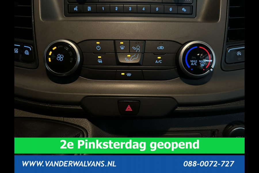 Ford Transit 2.0 TDCI 131pk L3H2 Dubbele Cabine Euro6 Airco | 6-Zits | 2500kg Trekhaak | Cruisecontrol Parkeersensoren, Verwarmde voorruit
