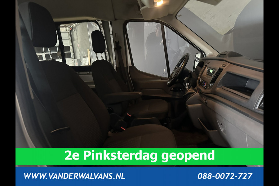 Ford Transit 2.0 TDCI 131pk L3H2 Dubbele Cabine Euro6 Airco | 6-Zits | 2500kg Trekhaak | Cruisecontrol Parkeersensoren, Verwarmde voorruit