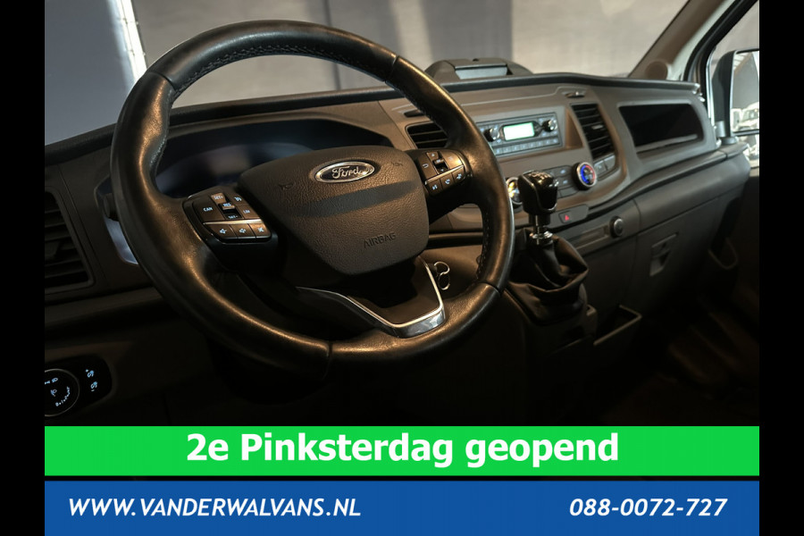 Ford Transit 2.0 TDCI 131pk L3H2 Dubbele Cabine Euro6 Airco | 6-Zits | 2500kg Trekhaak | Cruisecontrol Parkeersensoren, Verwarmde voorruit