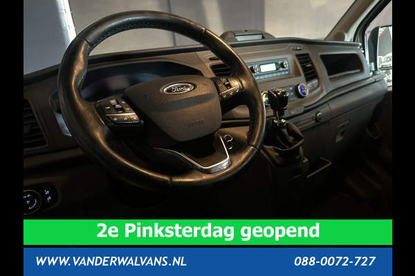 Ford Transit 2.0 TDCI 131pk L3H2 Dubbele Cabine Euro6 Airco | 6-Zits | 2500kg Trekhaak | Cruisecontrol Parkeersensoren, Verwarmde voorruit