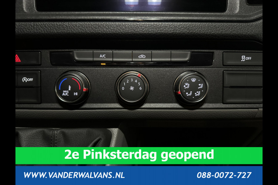 Volkswagen Crafter 2.0 TDI 140 pk Pick up Open laadbak Dubbele Cabine Euro6 Airco | 7-Zits | Navigatie | 2800kg Trekhaak Apple Carplay, Android Auto, Cruisecontrol, Chauffeursstoel