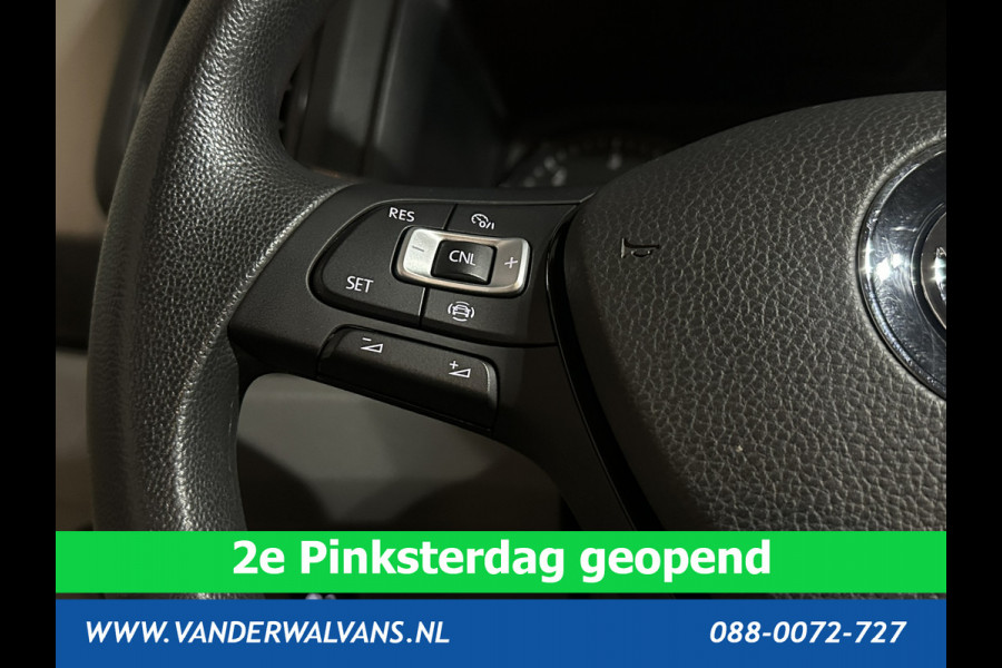 Volkswagen Crafter 2.0 TDI 140 pk Pick up Open laadbak Dubbele Cabine Euro6 Airco | 7-Zits | Navigatie | 2800kg Trekhaak Apple Carplay, Android Auto, Cruisecontrol, Chauffeursstoel
