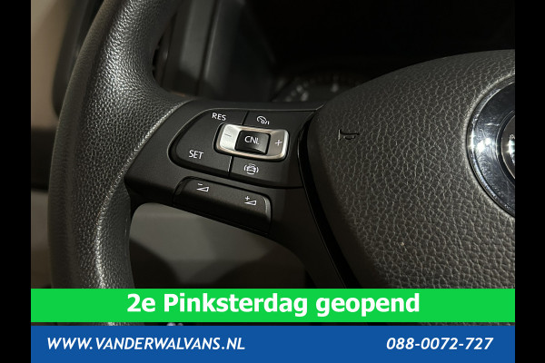 Volkswagen Crafter 2.0 TDI 140 pk Pick up Open laadbak Dubbele Cabine Euro6 Airco | 7-Zits | Navigatie | 2800kg Trekhaak Apple Carplay, Android Auto, Cruisecontrol, Chauffeursstoel