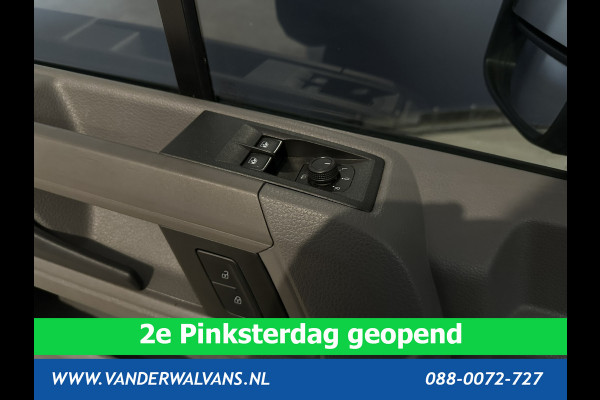 Volkswagen Crafter 2.0 TDI 140 pk Pick up Open laadbak Dubbele Cabine Euro6 Airco | 7-Zits | Navigatie | 2800kg Trekhaak Apple Carplay, Android Auto, Cruisecontrol, Chauffeursstoel
