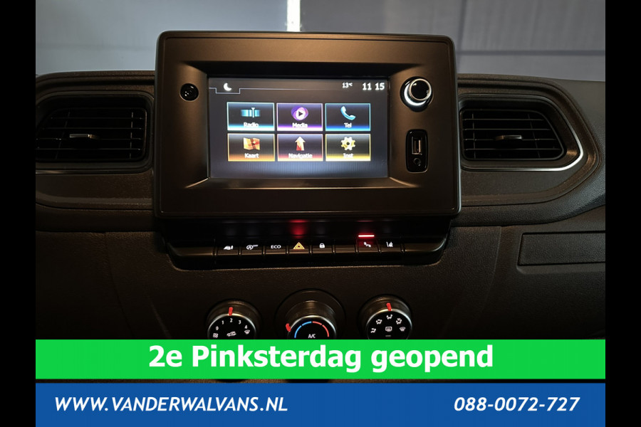 Renault Master 2.3 dCi 150pk L2H2 Euro6 Airco | Imperiaal | LED | Navigatie | Camera | 2500kg Trekhaak Cruisecontrol, Parkeersensoren, Bijrijdersbank