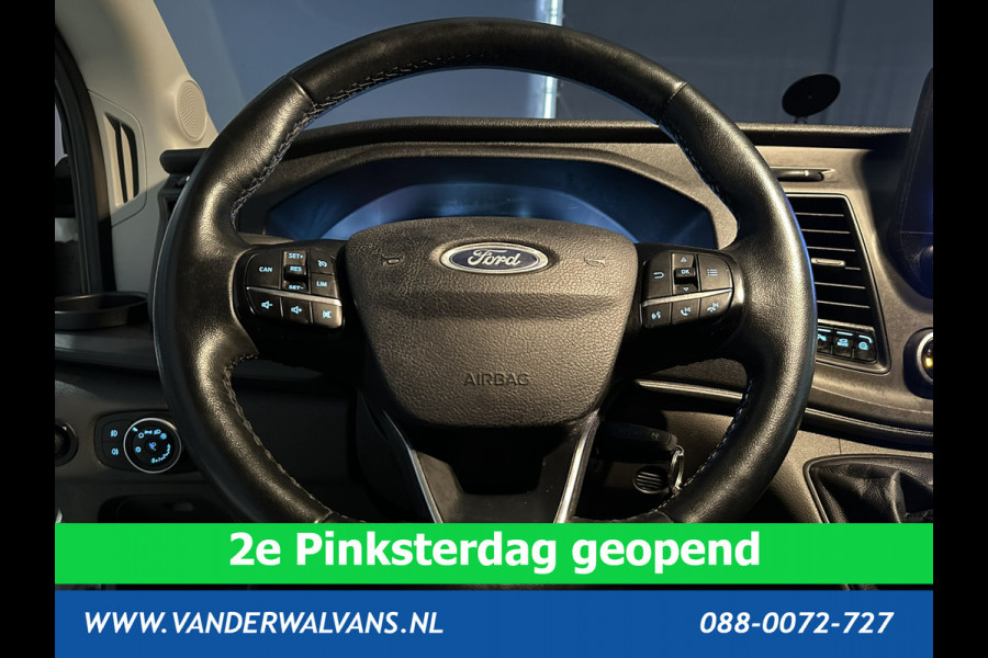Ford Transit 2.0 TDCI 130 pk L3H2 Euro6 Airco | Camera | Navigatie | Apple Carplay | Andoid Auto | Cruisecontrol Verwarmde Voorruit, Parkeersensoren, Bijrijdersbank