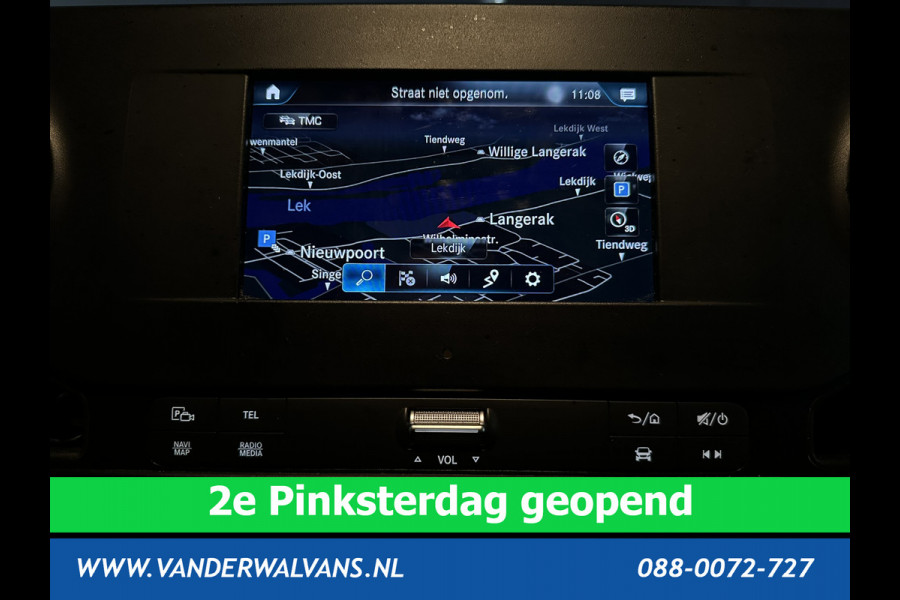 Mercedes-Benz Sprinter 215 CDI 150pk 9G-Tronic Automaat L2H2 Euro6 Airco | Camera | Navigatie | Apple Carplay Android Auto, Adaptieve Cruisecontrol, Parkeersensoren, Bijrijdersbank