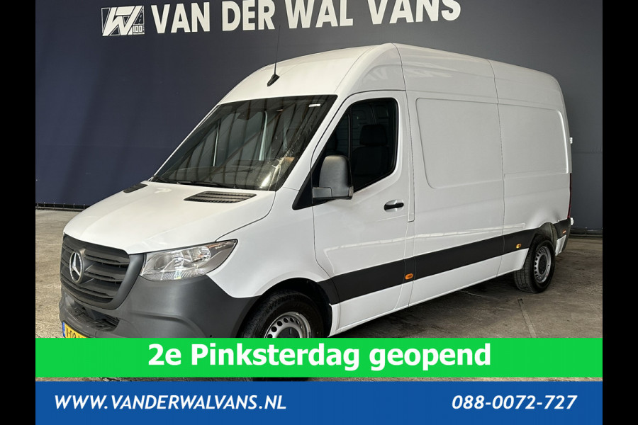 Mercedes-Benz Sprinter 215 CDI 150pk 9G-Tronic Automaat L2H2 Euro6 Airco | Camera | Navigatie | Apple Carplay Android Auto, Adaptieve Cruisecontrol, Parkeersensoren, Bijrijdersbank
