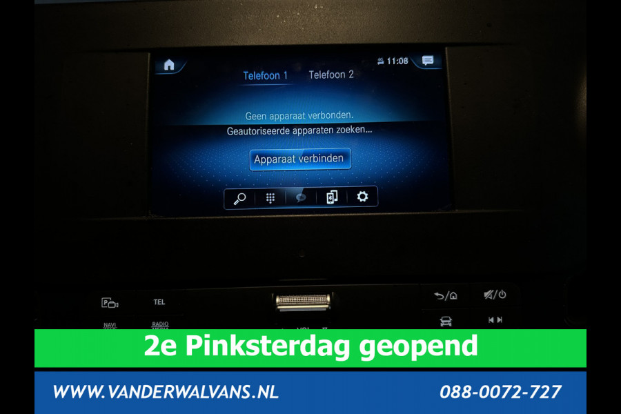 Mercedes-Benz Sprinter 215 CDI 150pk 9G-Tronic Automaat L2H2 Euro6 Airco | Camera | Navigatie | Apple Carplay Android Auto, Adaptieve Cruisecontrol, Parkeersensoren, Bijrijdersbank