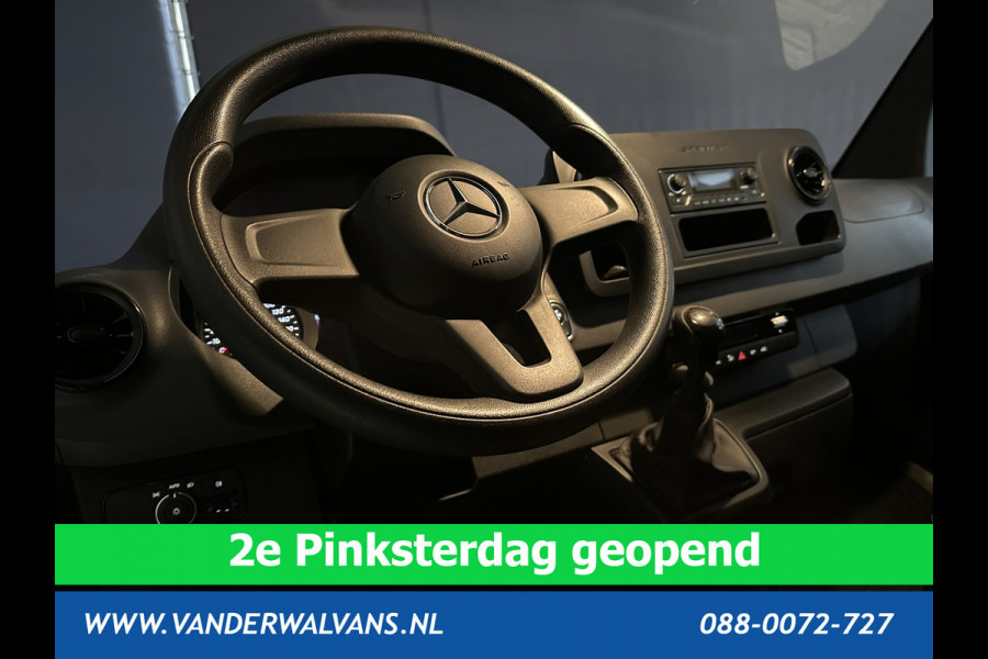 Mercedes-Benz Sprinter 211 CDI 115pk L2H1 Euro6 Airco | Trekhaak | Bijrijdersbank | Bluetooth telefoonvoorbereiding zijdeur