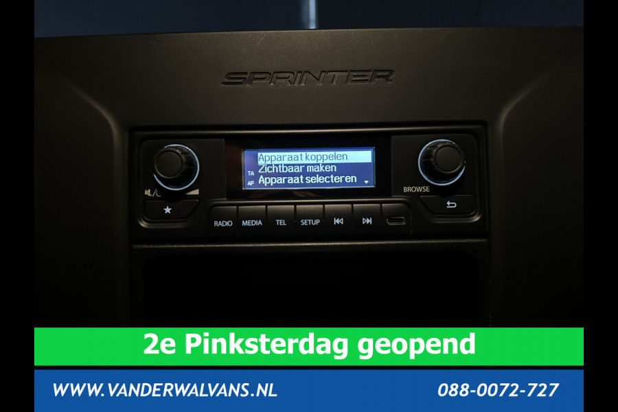 Mercedes-Benz Sprinter 211 CDI 115pk L2H1 Euro6 Airco | Trekhaak | Bijrijdersbank | Bluetooth telefoonvoorbereiding zijdeur