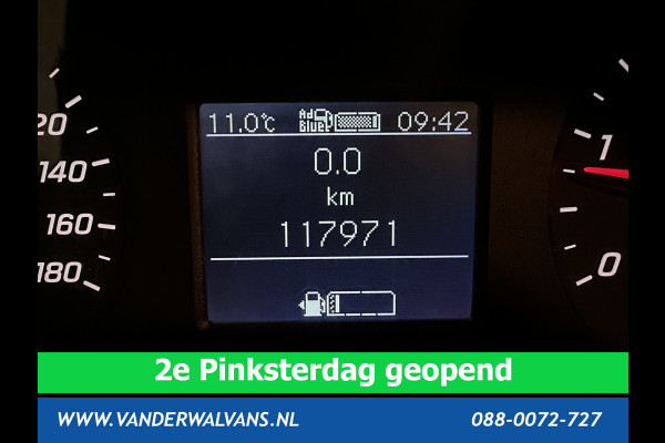 Mercedes-Benz Sprinter 211 CDI 115pk L2H1 Euro6 Airco | Trekhaak | Bijrijdersbank | Bluetooth telefoonvoorbereiding zijdeur