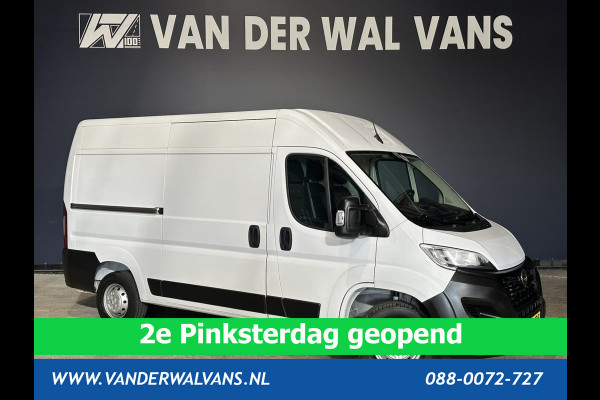 Opel Movano 2.2D 120pk L2H2 Fabrieksgarantie Euro6 Airco | 2500kg Trekhaak | Apple Carplay | Cruisecontrol Android Auto, Parkeersensoren, Bijrijdersbank