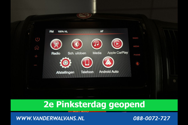 Opel Movano 2.2D 120pk L2H2 Fabrieksgarantie Euro6 Airco | 2500kg Trekhaak | Apple Carplay | Cruisecontrol Android Auto, Parkeersensoren, Bijrijdersbank