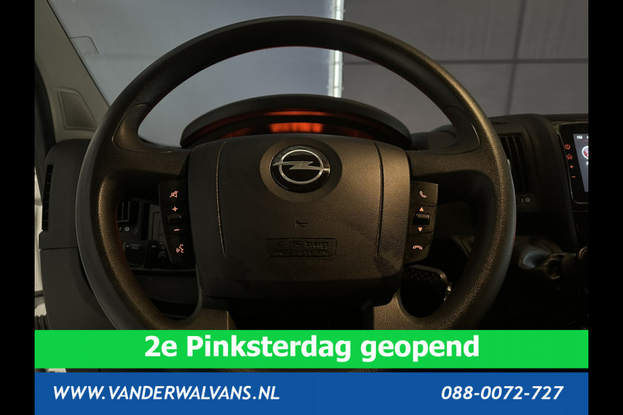 Opel Movano 2.2D 120pk L2H2 Fabrieksgarantie Euro6 Airco | 2500kg Trekhaak | Apple Carplay | Cruisecontrol Android Auto, Parkeersensoren, Bijrijdersbank