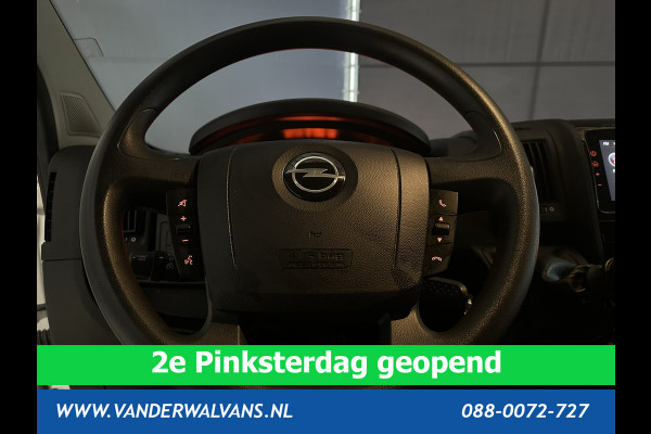 Opel Movano 2.2D 120pk L2H2 Fabrieksgarantie Euro6 Airco | 2500kg Trekhaak | Apple Carplay | Cruisecontrol Android Auto, Parkeersensoren, Bijrijdersbank