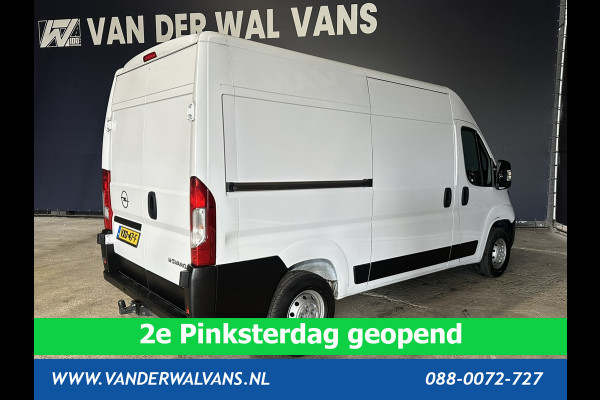 Opel Movano 2.2D 120pk L2H2 Fabrieksgarantie Euro6 Airco | 2500kg Trekhaak | Apple Carplay | Cruisecontrol Android Auto, Parkeersensoren, Bijrijdersbank