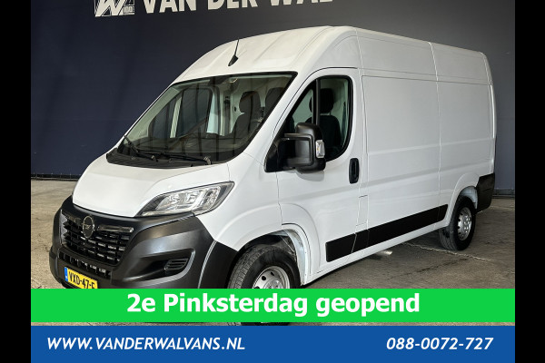 Opel Movano 2.2D 120pk L2H2 Fabrieksgarantie Euro6 Airco | 2500kg Trekhaak | Apple Carplay | Cruisecontrol Android Auto, Parkeersensoren, Bijrijdersbank