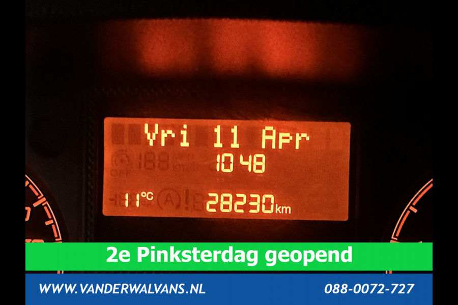 Opel Movano 2.2D 120pk L2H2 Fabrieksgarantie Euro6 Airco | 2500kg Trekhaak | Apple Carplay | Cruisecontrol Android Auto, Parkeersensoren, Bijrijdersbank