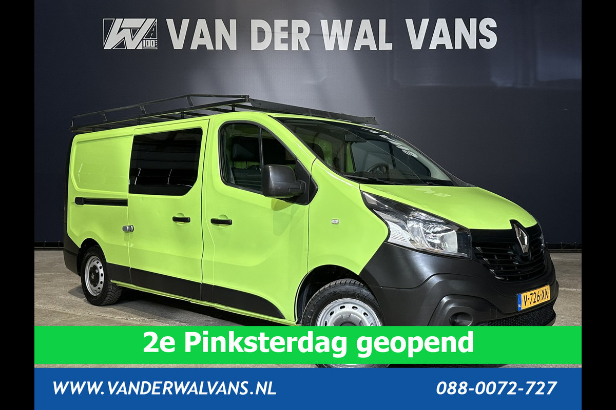 Renault Trafic 1.6 dCi L2H1 inrichting Euro6 Airco | Imperiaal | Trekhaak | Navigatie | Parkeersensoren | Bijrijdersbank Renault Trafic 1.6 dCi L2H1 inrichting Euro6 Airco | Imperiaal | Trekhaak | Navigatie | Parkeersensoren | Bijrijdersbank