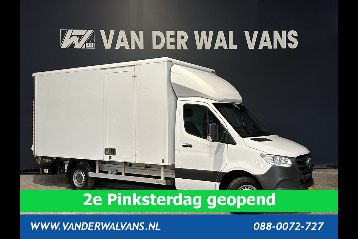 Mercedes-Benz Sprinter 314 CDI 143pk Bakwagen L440cm Laadklep Zijdeur 975kg laadvermogen Euro6 RIJKLAAR Airco | Camera, Apple carplay, Android auto