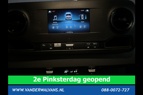 Mercedes-Benz Sprinter 314 CDI Bakwagen RIJKLAAR 22m3/KUUB Laadklep Zijdeur 1037kg laadvermogen Euro6 Airco | Camera Apple Carplay, Android Auto
