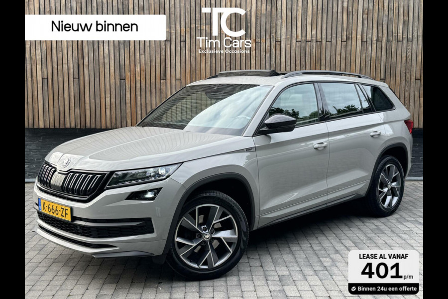 Škoda Kodiaq 1.5 TSI Sportline Automaat | Volleer | Panoramadak | Trekhaak uitklapbaar | Stoelverwarming | ACC | Dode hoek detectie | LED ver