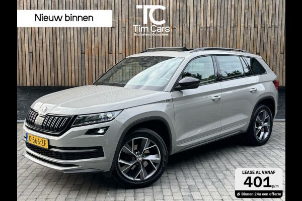 Škoda Kodiaq 1.5 TSI Sportline Automaat | Volleer | Panoramadak | Trekhaak uitklapbaar | Stoelverwarming | ACC | Dode hoek detectie | LED ver