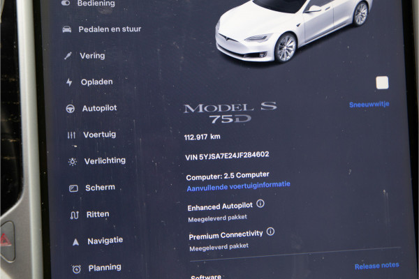 Tesla Model S 75D Base Autopilot, Pano, Leder 2018