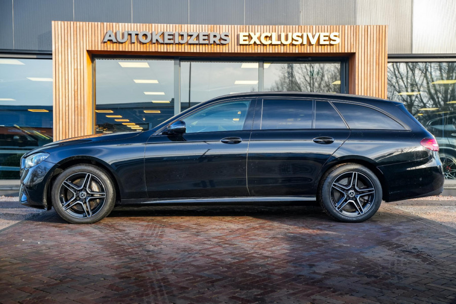 Mercedes-Benz E-Klasse 300 de 4MATIC AMG Line Panoramadak Adaptief Cruise Burmester Ambient Widescreen Memory AMG