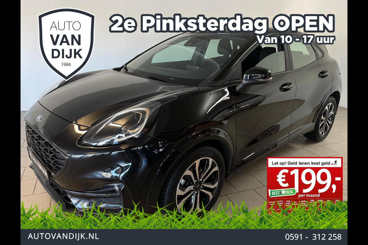Ford Puma 1.0 EcoBoost Hybrid ST-Line AIRCO NAVI CRUISE STUURVER STOELVERW VELGEN MULTI STUUR NIEUWSTAAT