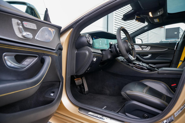 Mercedes-Benz AMG GT 53 Edition Magno Gold Panodak Burmester Memory Stoelventilatie Widescreen 360 Camera