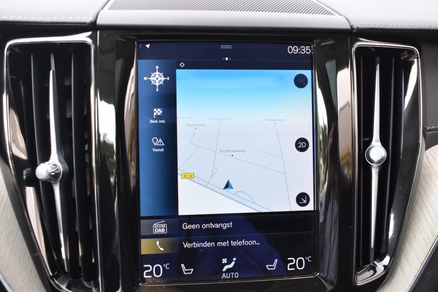 Volvo XC60 T6 340PK Plug-in hybrid AWD Inscription Leer | B&W | Elec stoelen | Luchtvering | 360 Camera \ Pano dak | 20 Inch LM Velgen