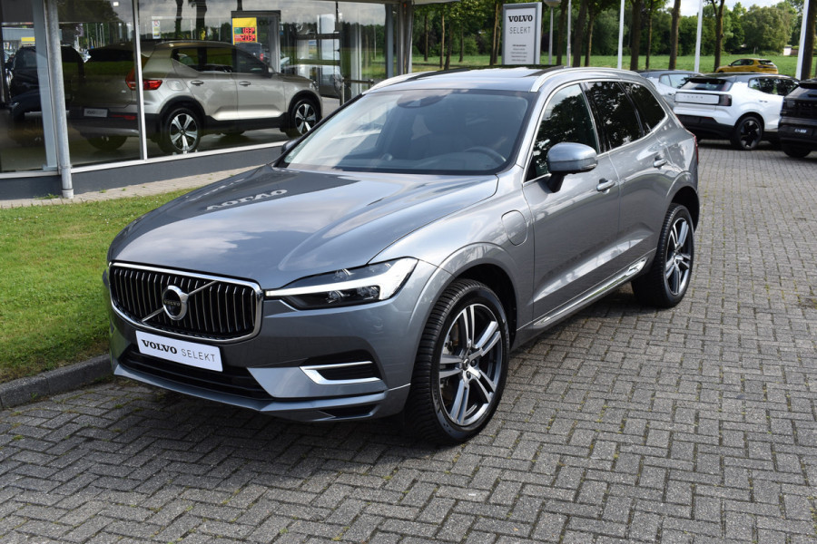 Volvo XC60 T6 340PK Plug-in hybrid AWD Inscription Leer | B&W | Elec stoelen | Luchtvering | 360 Camera \ Pano dak | 20 Inch LM Velgen