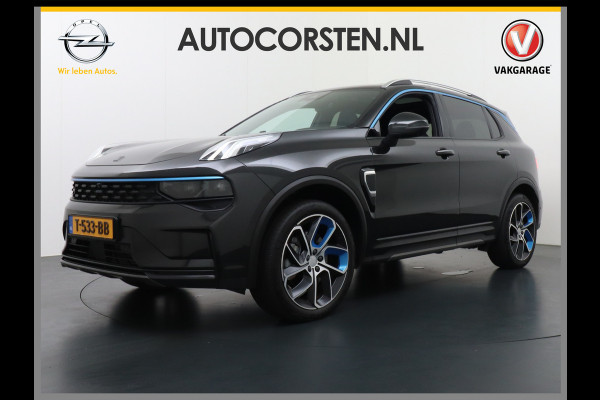 Lynk & Co 01 PHEV AUT-7 261pk Pano-Schuif-K-dak 20" 360°Camera Zwarte hemel bekleding Apple Carplay Android Auto Adaptive-Cr NaviPdc-a+v Ecc  Elek.Memory.Stoel File assistent Dodehoek detector Elektrisch bedienbare achterklep Rijstrooksensor Wifi Verkeersbord detectie 425Nm koppel 3,6kw laadvermogen €44.882 Nieuwprijs 1e Eigenaar Origineel NLse auto!