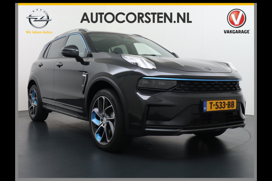 Lynk & Co 01 PHEV AUT-7 261pk Pano-Schuif-K-dak 20" 360°Camera Zwarte hemel bekleding Apple Carplay Android Auto Adaptive-Cr NaviPdc-a+v Ecc  Elek.Memory.Stoel File assistent Dodehoek detector Elektrisch bedienbare achterklep Rijstrooksensor Wifi Verkeersbord detectie 425Nm koppel 3,6kw laadvermogen €44.882 Nieuwprijs 1e Eigenaar Origineel NLse auto!