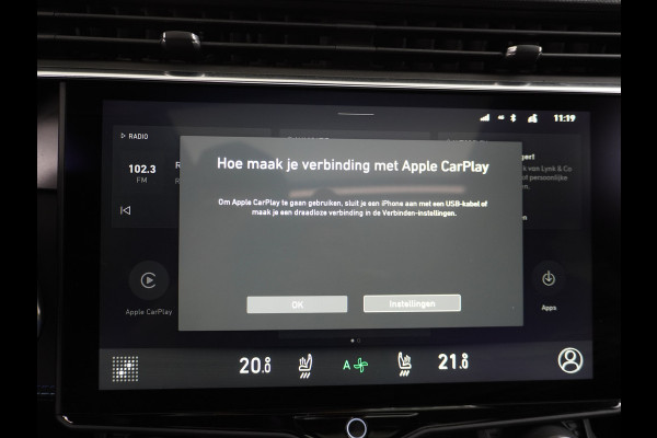 Lynk & Co 01 PHEV AUT-7 261pk Pano-Schuif-K-dak 20" 360°Camera Zwarte hemel bekleding Apple Carplay Android Auto Adaptive-Cr NaviPdc-a+v Ecc  Elek.Memory.Stoel File assistent Dodehoek detector Elektrisch bedienbare achterklep Rijstrooksensor Wifi Verkeersbord detectie 425Nm koppel 3,6kw laadvermogen €44.882 Nieuwprijs 1e Eigenaar Origineel NLse auto!