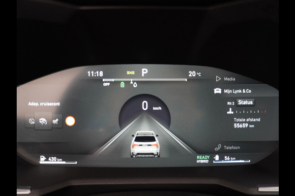 Lynk & Co 01 PHEV AUT-7 261pk Pano-Schuif-K-dak 20" 360°Camera Zwarte hemel bekleding Apple Carplay Android Auto Adaptive-Cr NaviPdc-a+v Ecc  Elek.Memory.Stoel File assistent Dodehoek detector Elektrisch bedienbare achterklep Rijstrooksensor Wifi Verkeersbord detectie 425Nm koppel 3,6kw laadvermogen €44.882 Nieuwprijs 1e Eigenaar Origineel NLse auto!