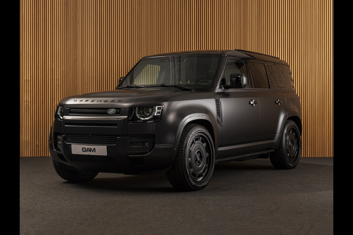 Land Rover Defender 110 2.0 P300e 110 X-Dynamic HSE Mat zwart- 22inch URBAN